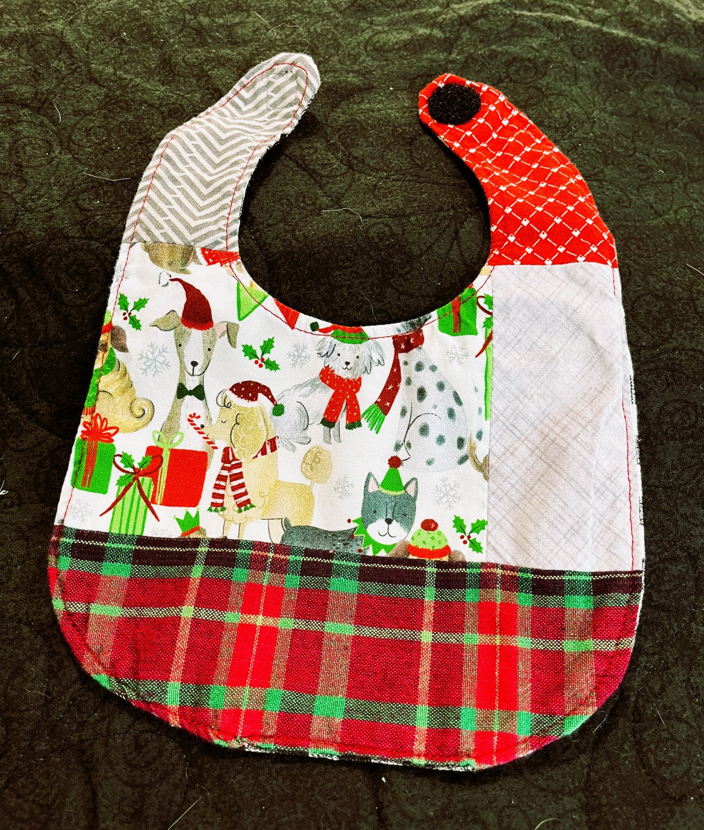 Baby Bib, Christmas Theme