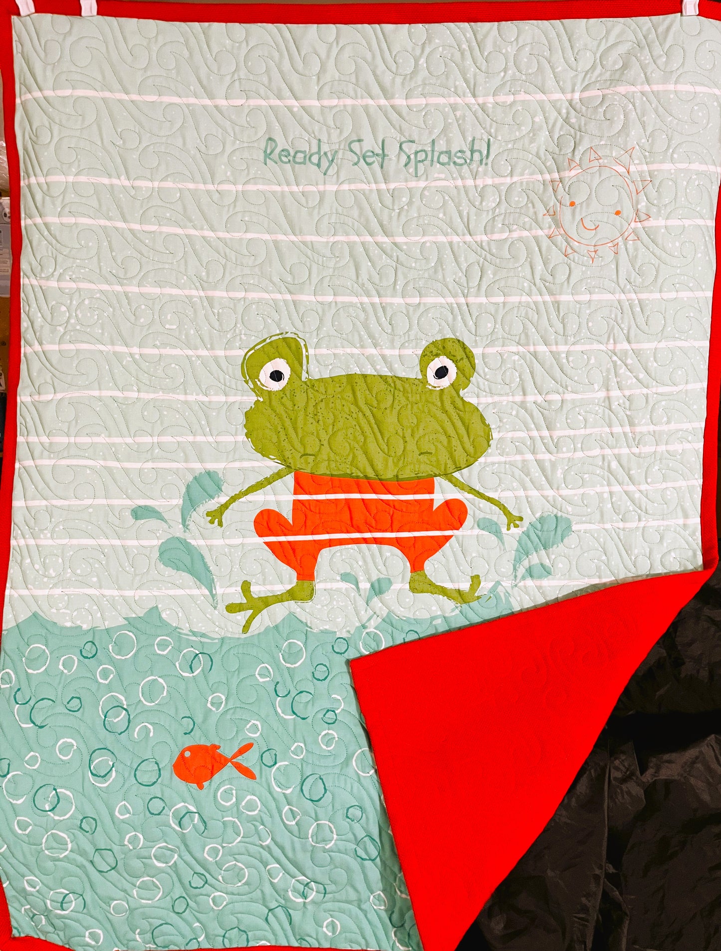 Baby Blanket, Frog