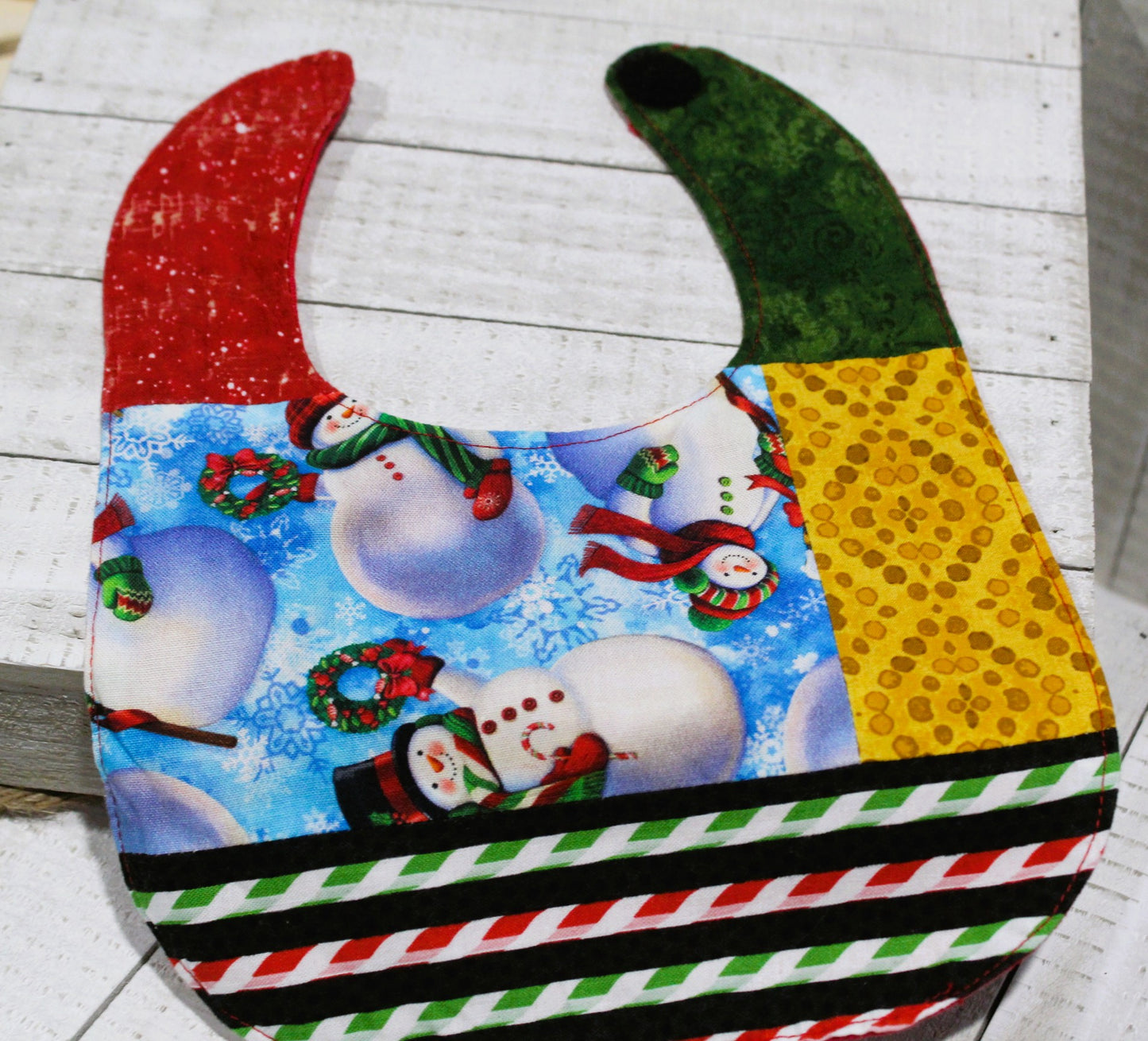 Baby Bib, Christmas Theme
