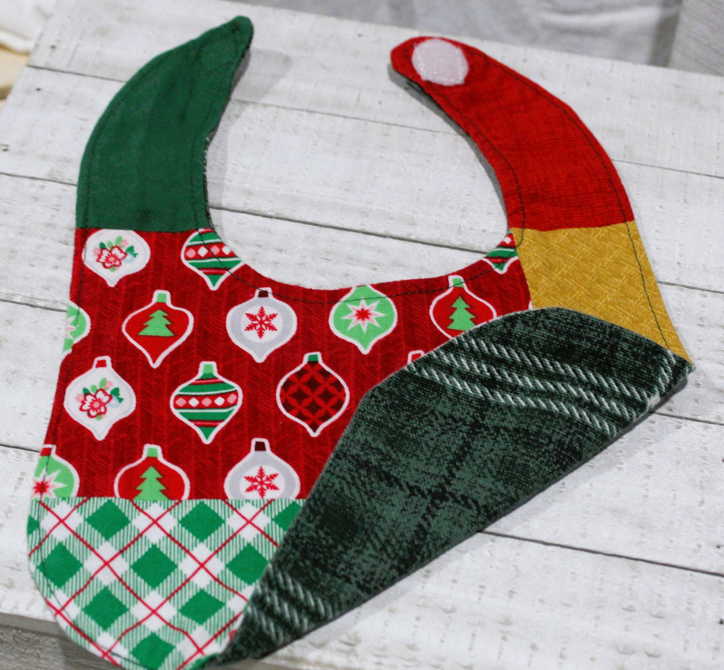 Baby Bib, Christmas Theme