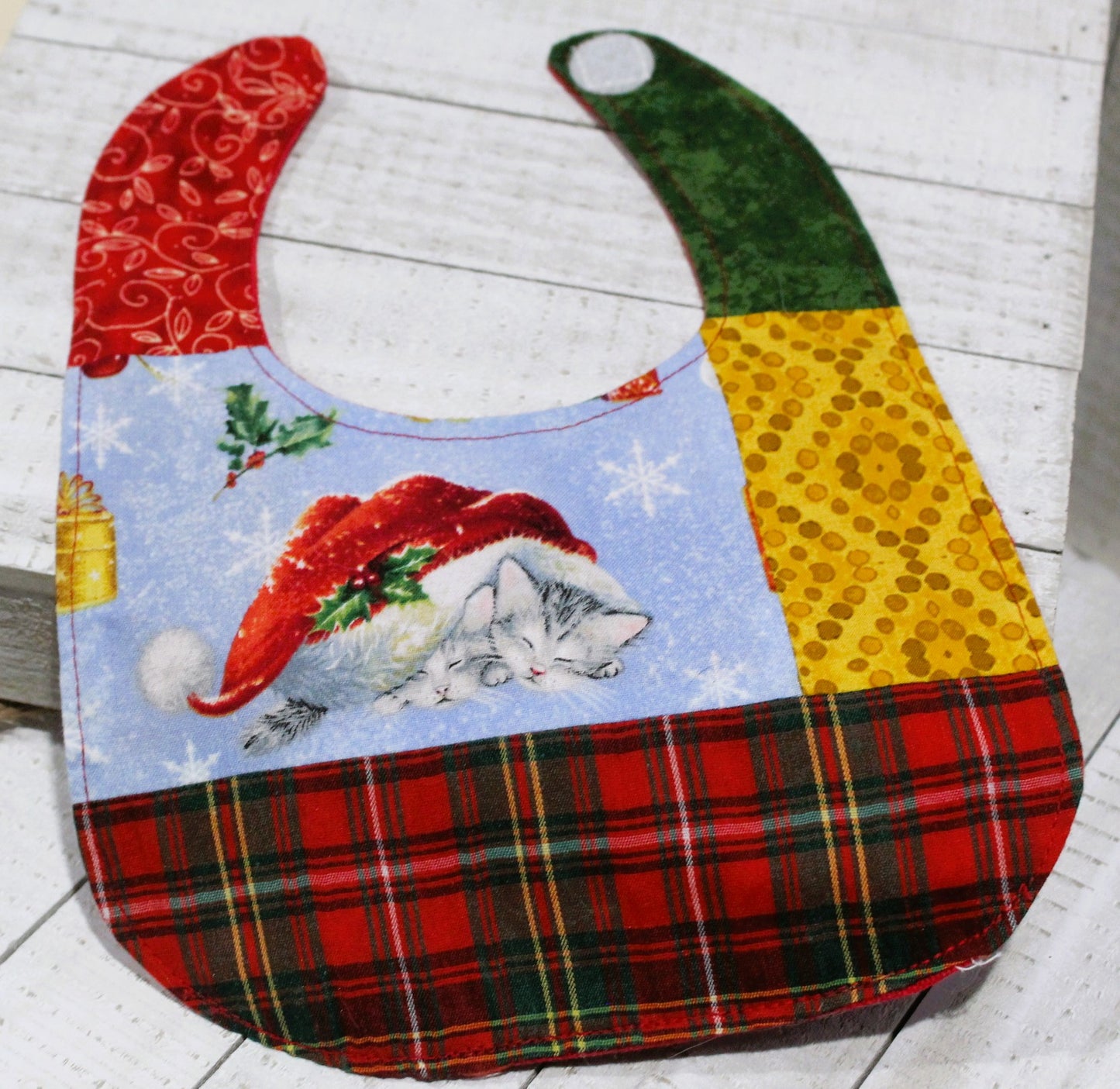Baby Bib, Christmas Theme