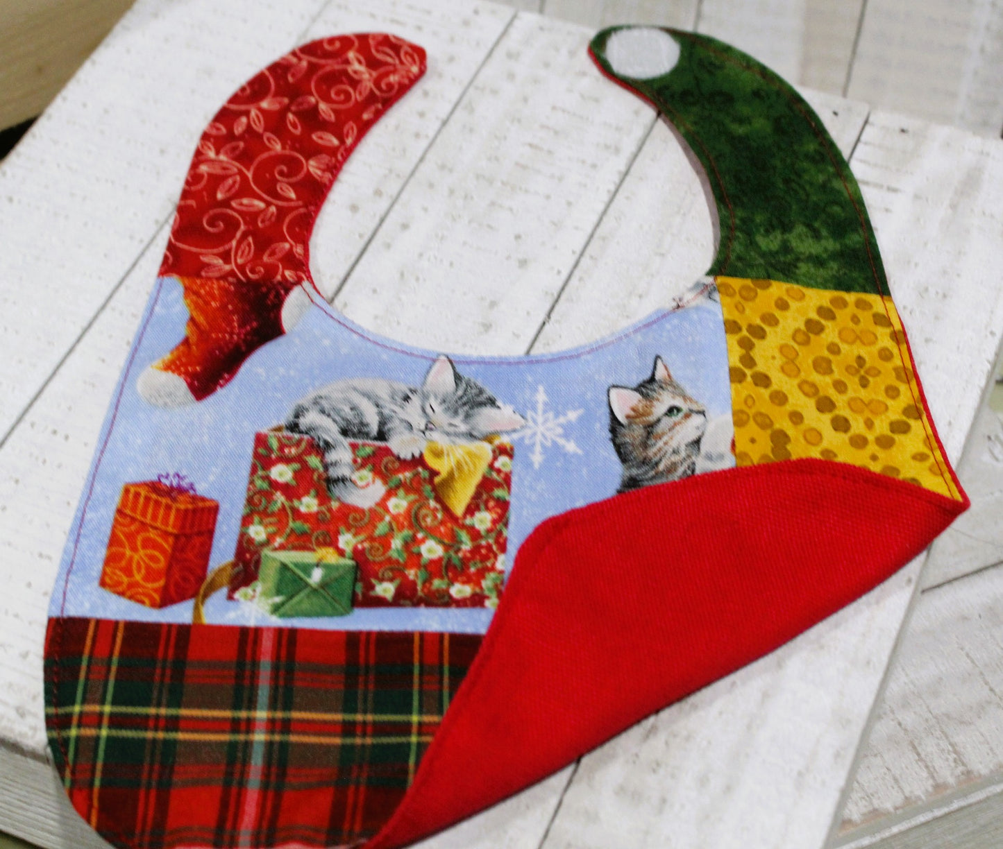 Baby Bib, Christmas Theme