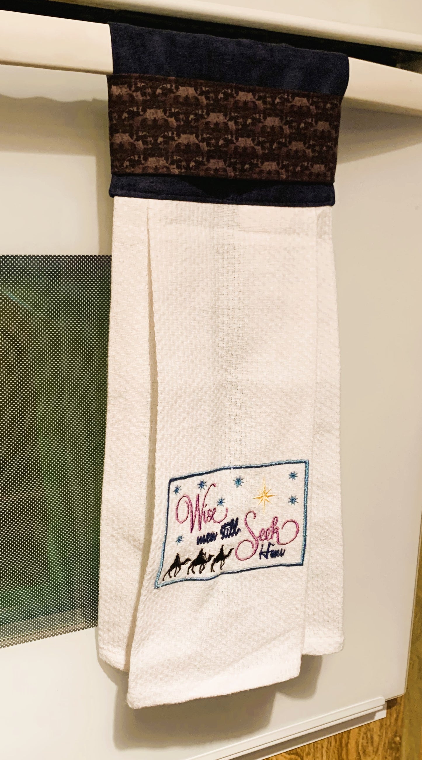 Hanging Kitchen Towel, Christmas Theme