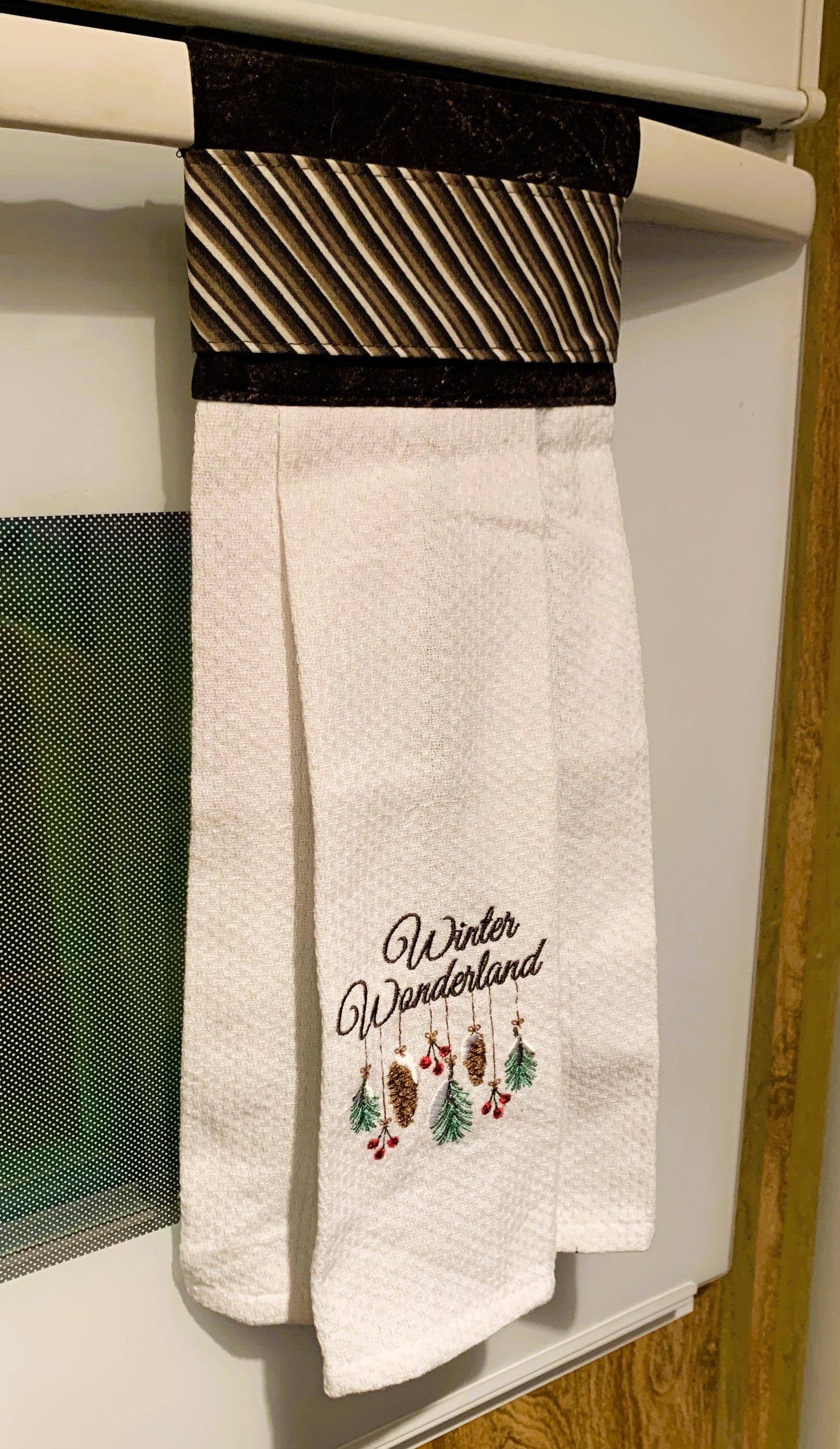 Hanging Kitchen Towel, Christmas Theme