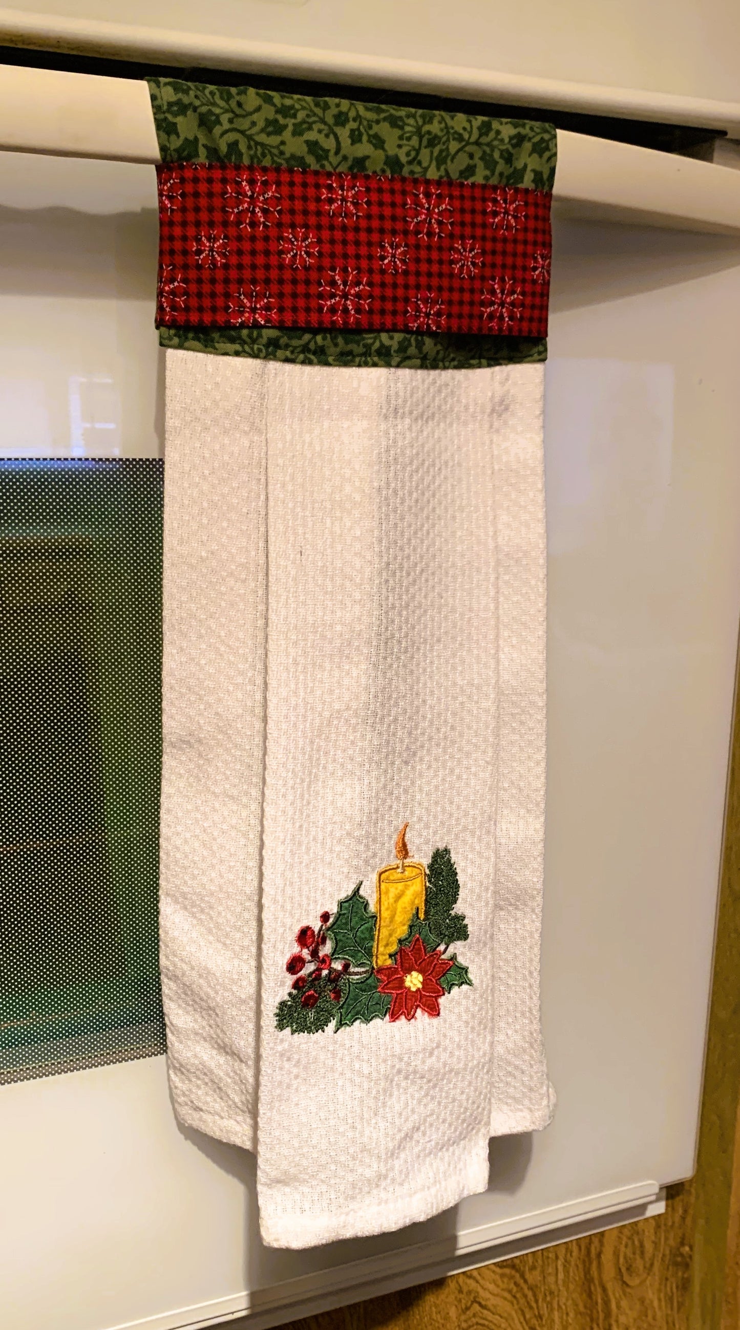 Hanging Kitchen Towel, Christmas Theme