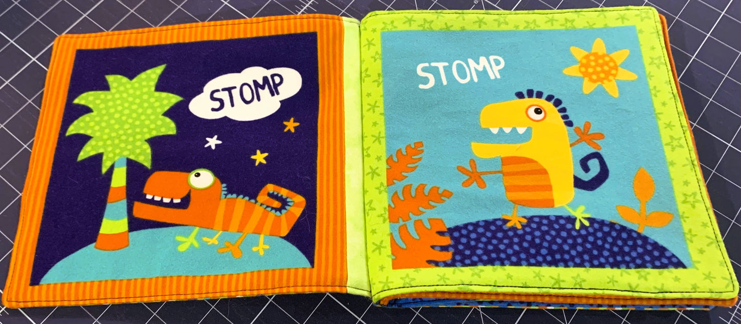 Fabric Book, Dinos