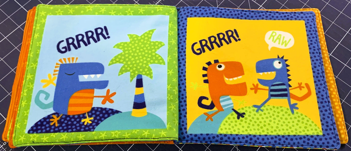 Fabric Book, Dinos