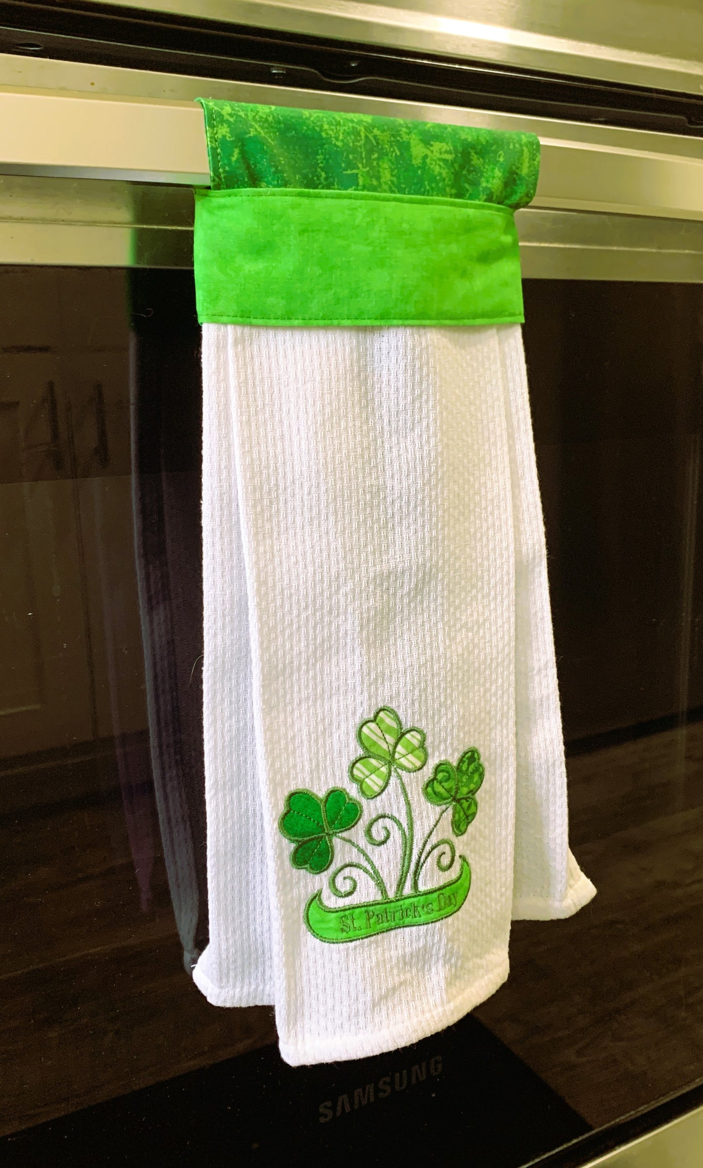 Hanging Kitchen Towel, St. Patrick's Day Theme
