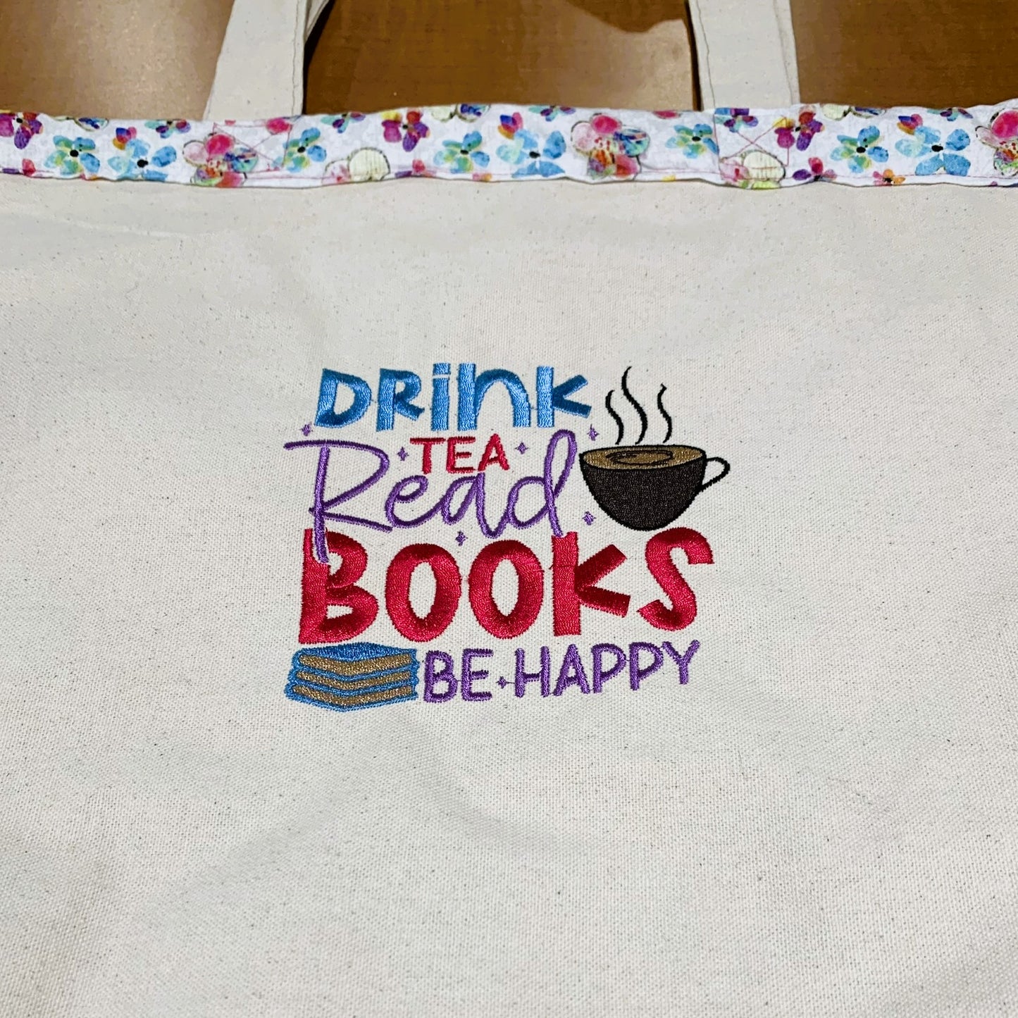 Book Bag, Books & Tea