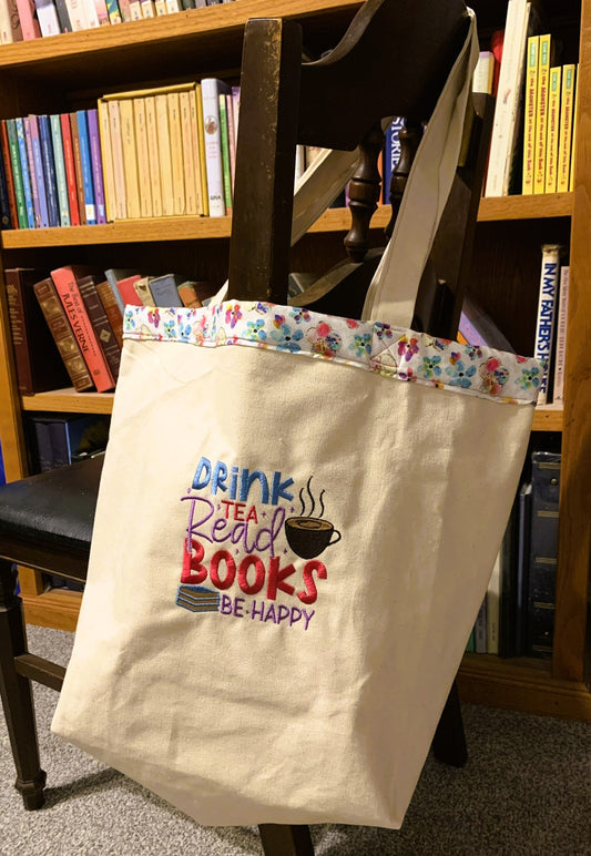 Book Bag, Books & Tea