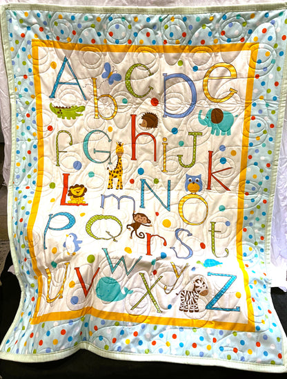 Baby Blanket, Alphabet