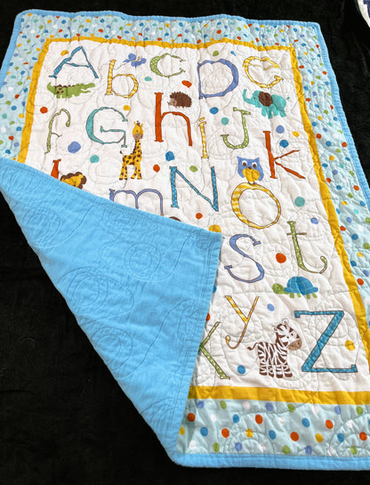 Baby Blanket, Alphabet