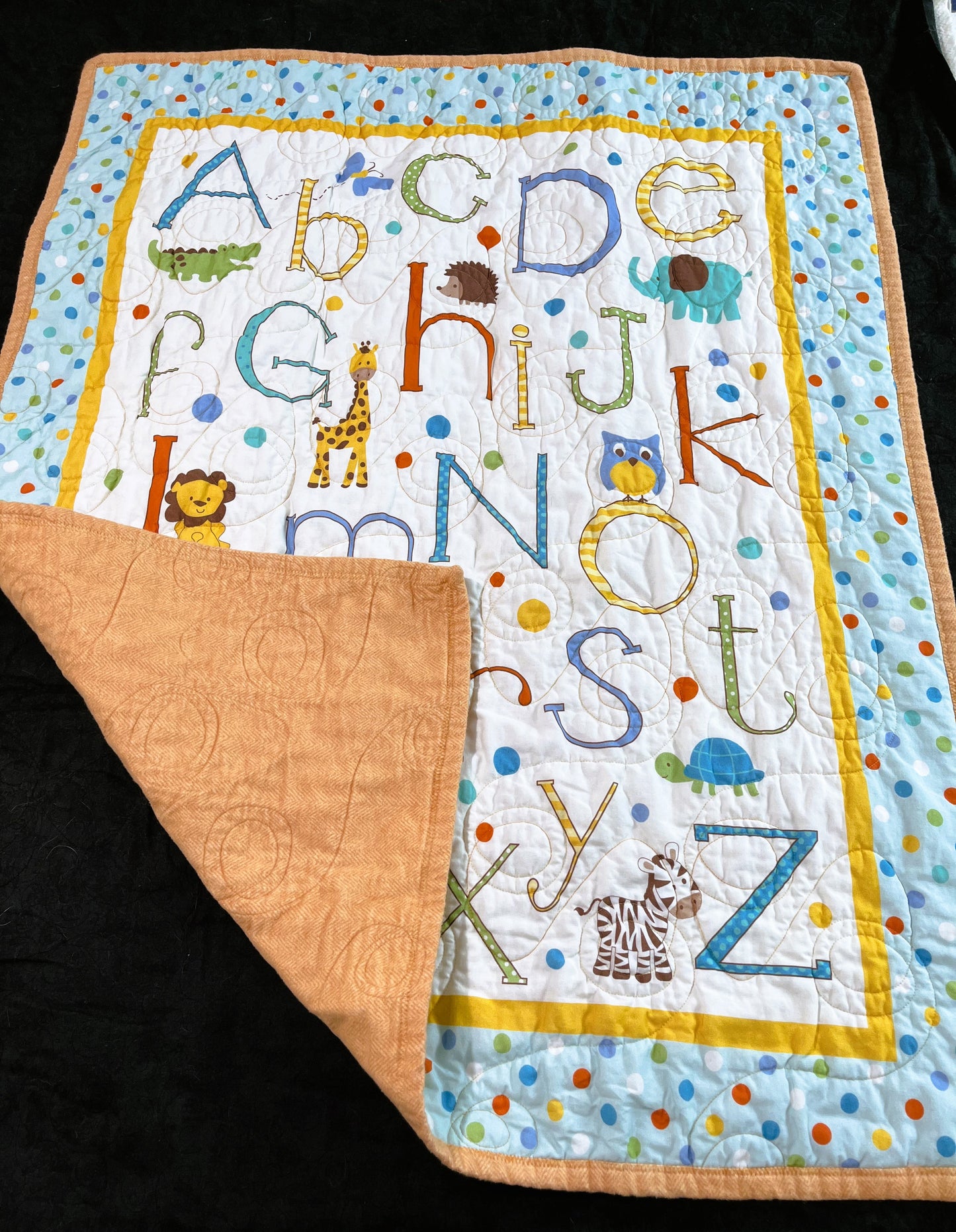 Baby Blanket, Alphabet