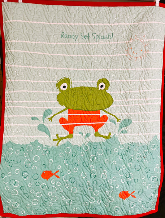 Baby Blanket, Frog