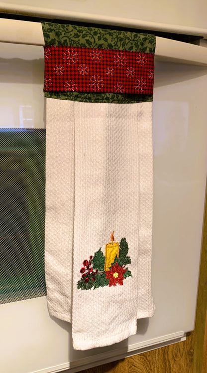 Hanging Kitchen Towel, Christmas Theme