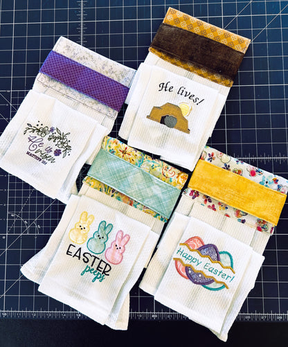 Hanging Kitchen Towel, Easter Theme