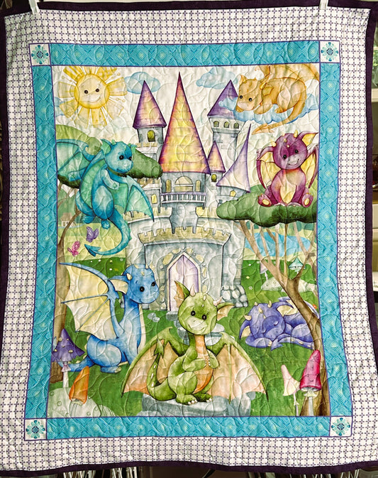 Baby Blanket, Dragon's Castle