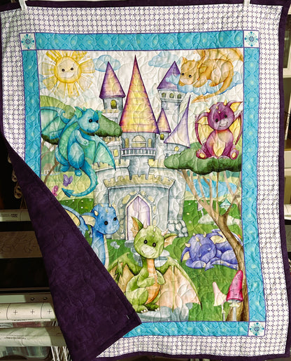 Baby Blanket, Dragon's Castle