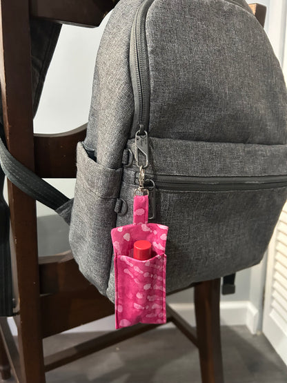 Lip Balm Holder Key Chain