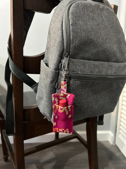 Lip Balm Holder Key Chain