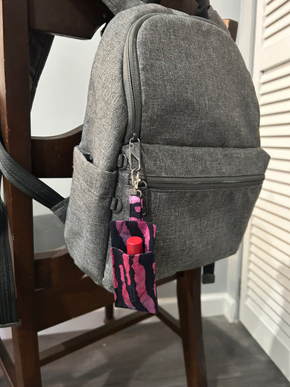 Lip Balm Holder Key Chain