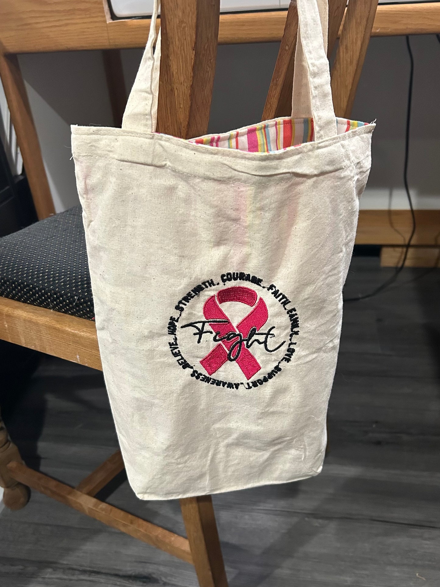 Cancer Support Tote Bag