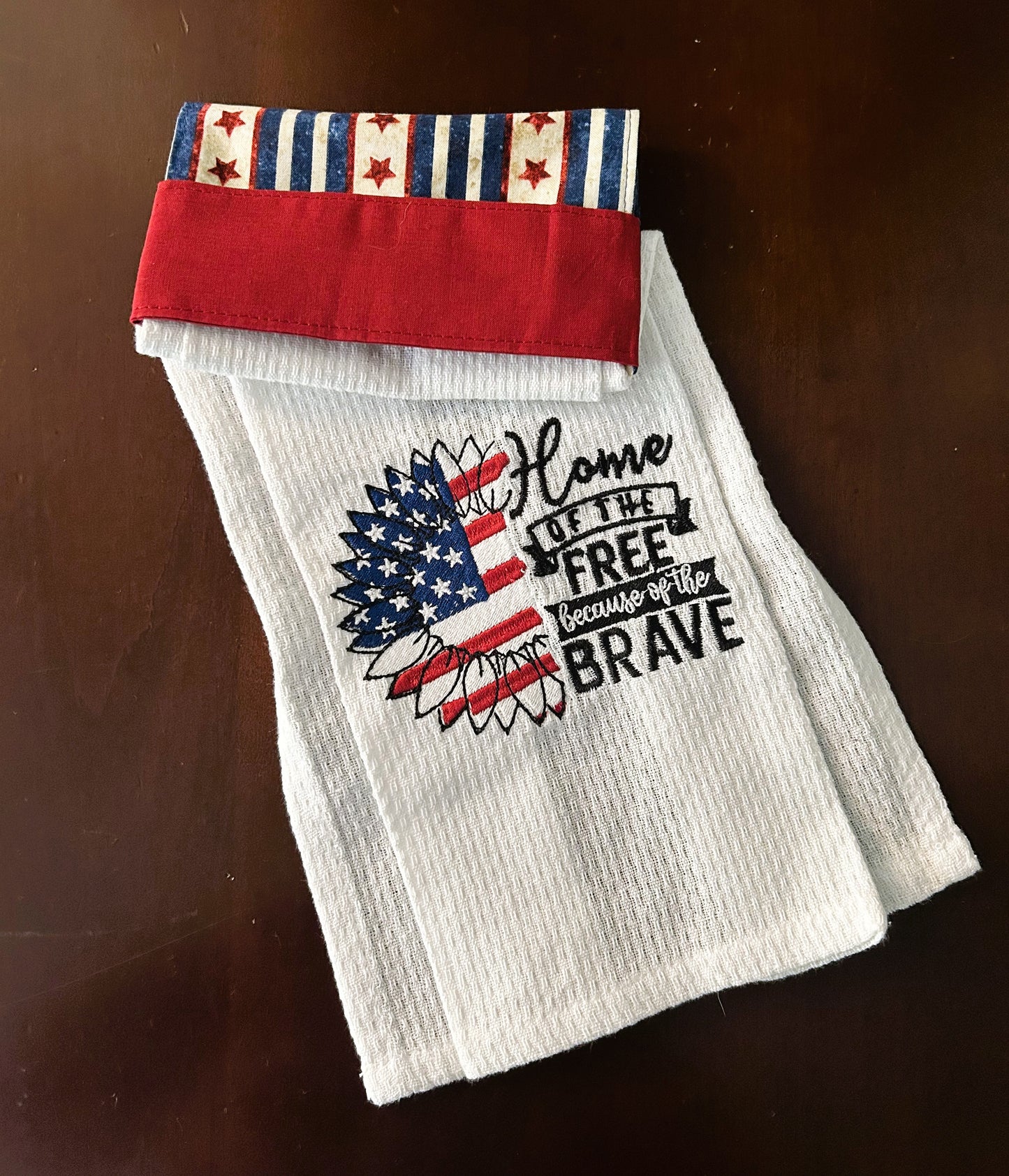 Hanging Kitchen Towel, Patriotic Theme