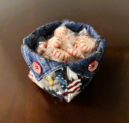 Fabric Box, Patriotic