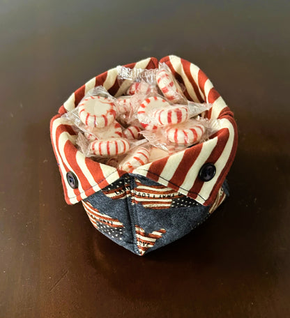 Fabric Box, Patriotic