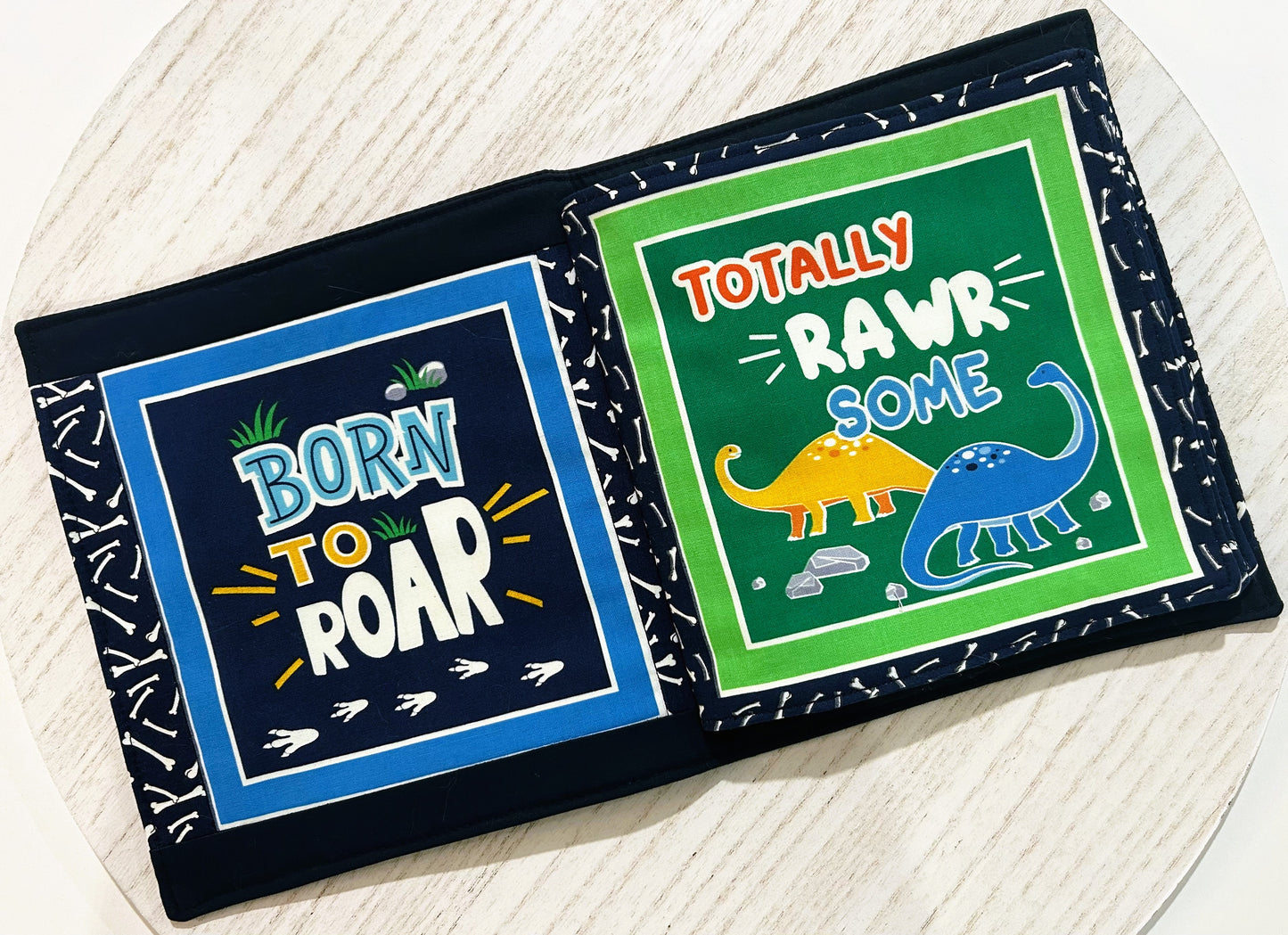 Fabric Book, Glow-in-the-Dark Dinosaurs