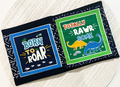 Fabric Book, Glow-in-the-Dark Dinosaurs