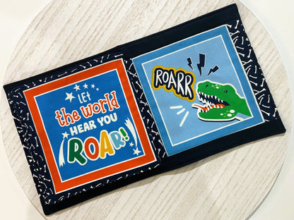 Fabric Book, Glow-in-the-Dark Dinosaurs